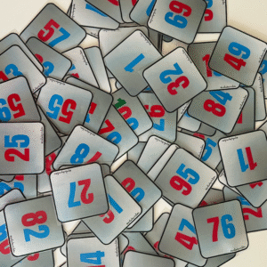 TARJETAS NÚMEROS 1-100: UNIDADES Y DECENAS