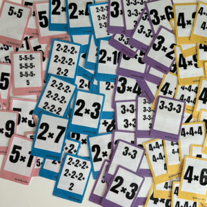 TARJETAS DESCOMPOSICIÓN TABLAS 2-5