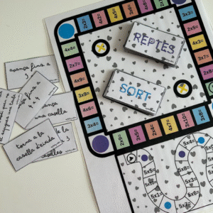 TABLERO TABLAS DE MULTIPLICAR