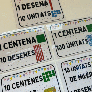 CARTELES EQUIVALENCIAS DESCOMPOSICIÓN