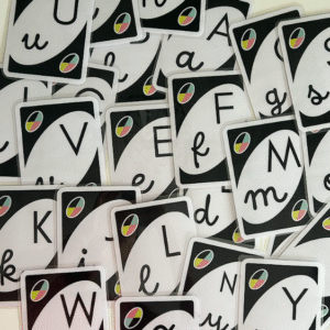 CARTAS UNO LETRAS