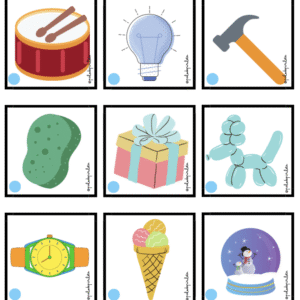 TARJETAS CUENTOS OBJETOS