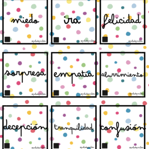 TARJETAS CUENTOS EMOCIONES