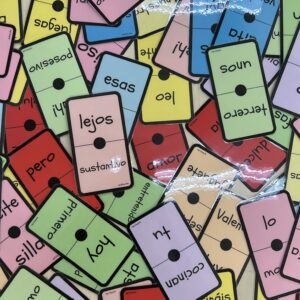 DOMINÓ CATEGORÍAS GRAMATICALES