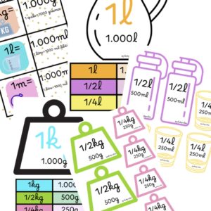 MATERIAL UNIDADES DE MEDIDA, MASA Y CAPACIDAD