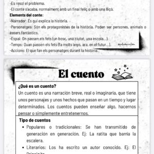 TEORÍA CUENTO