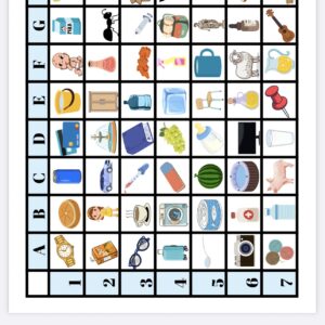TABLA COORDENADAS UNIDADES MASA, LONGITUD Y CAPACIDAD