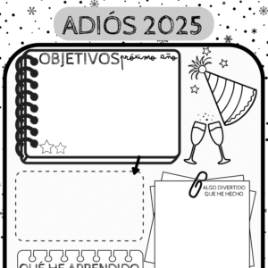 FICHA REFLEXIÓN "ADIÓS 2025"