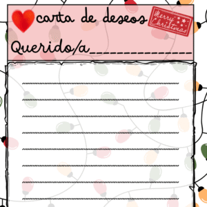 CARTA DESEOS NAVIDAD