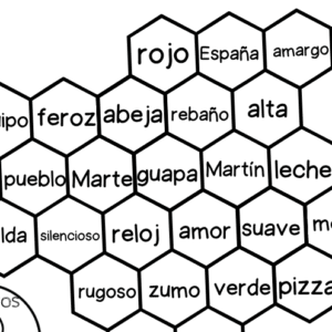 FICHA COLMENA SUSTANTIVOS Y ADJETIVOS