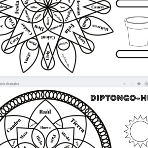 MANDALAS DIPTONGO-HIATO