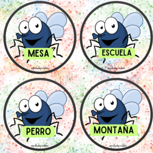 JUEGO MOSCAS C.GRAMATICALES