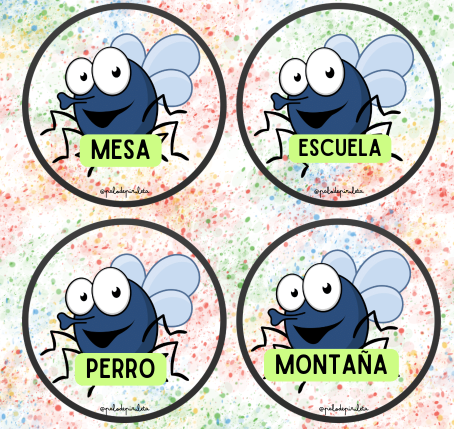 JUEGO MOSCAS C.GRAMATICALES