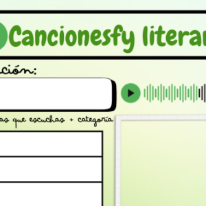 CANCIONESY LITERARIO