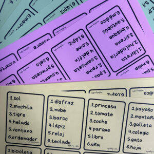 JUEGO ADIVINAR PALABRAS PAREJAS