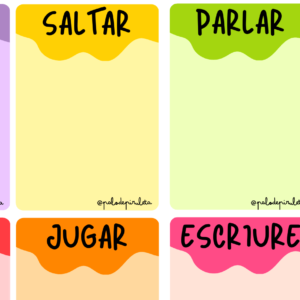 TARJETAS VERBOS