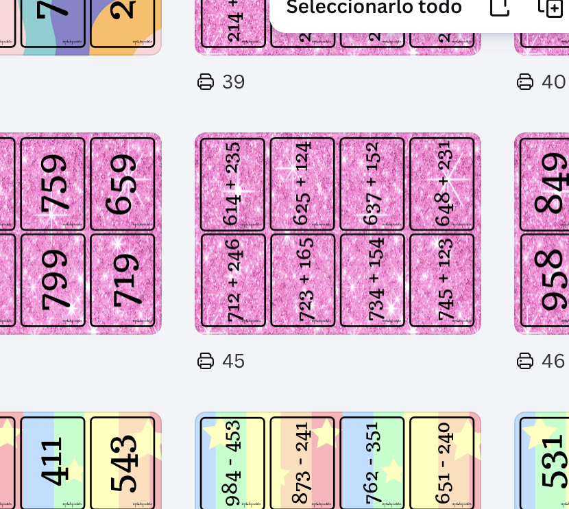TARJETAS CÁLCULO