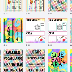 PACK DECORACIÓN AULA 2