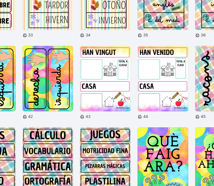PACK DECORACIÓN AULA 2