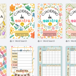 CUADERNO MAESTRA CURSO 2026-2027