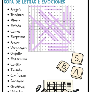 SOPAS DE LETRAS