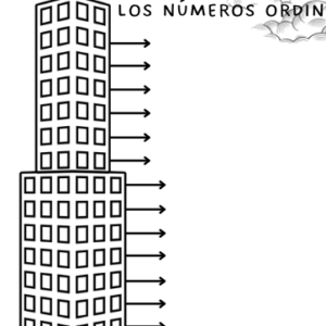 FICHA EDIFICIOS NÚMEROS ORDINALES